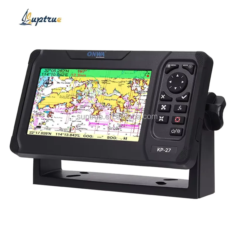 Fish Finder Gps - ONWA KP-27 7-calowy Morski Plotter Mapowy