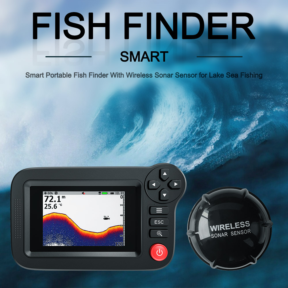 Inteligentny lokalizator ryb — – Fishing Depth Finder recenzja i cena