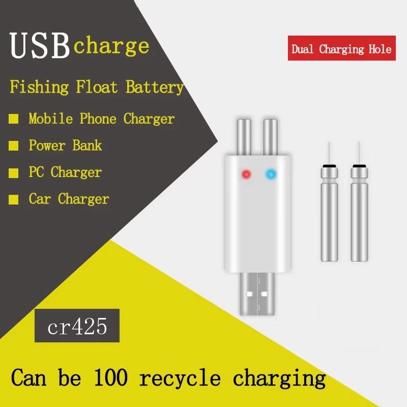 Akumulator CR425 CR322 ładowar – Fish Finder Charger recenzja i cena