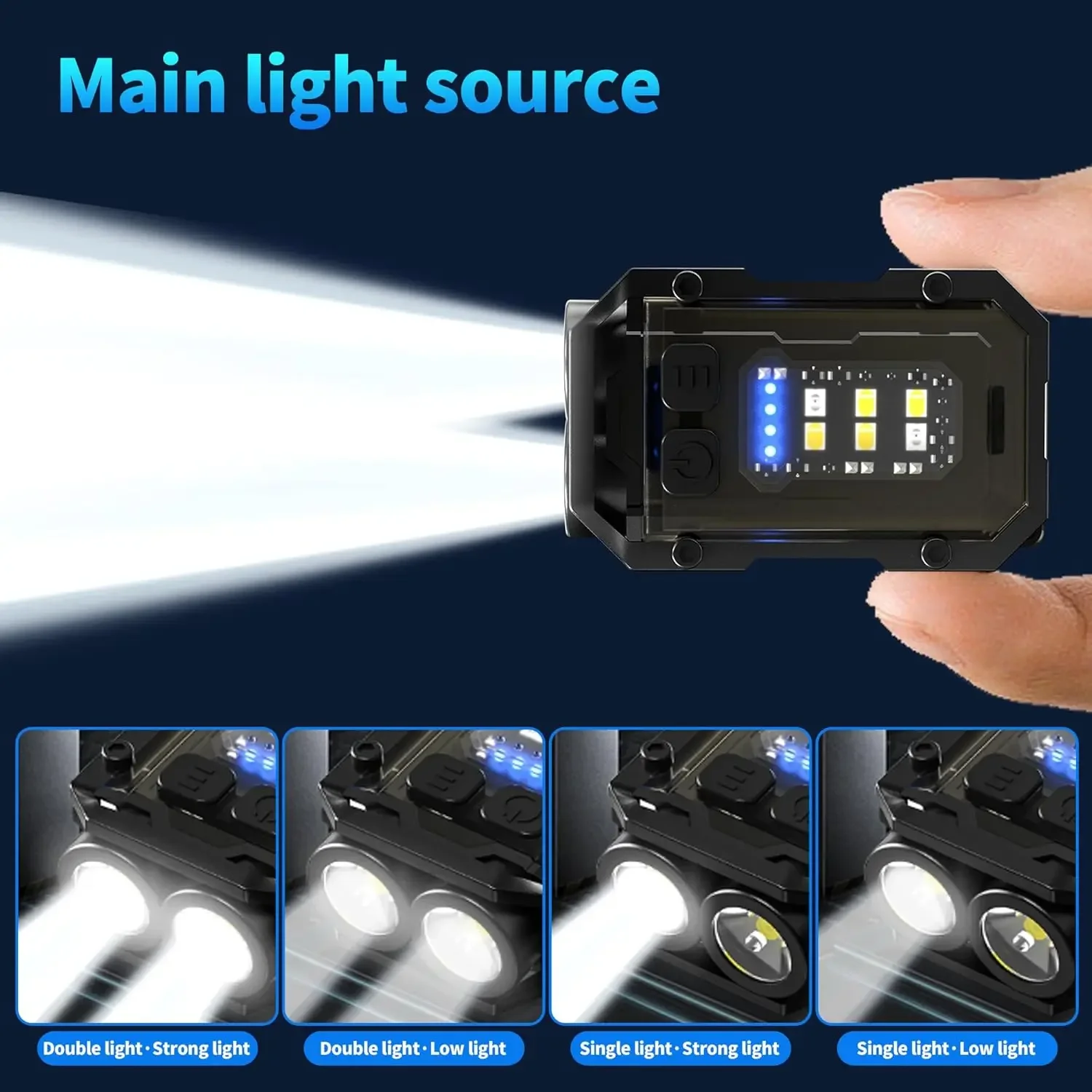 Latarka klipsowa, ładowalna, m – Fishing Light recenzja i cena