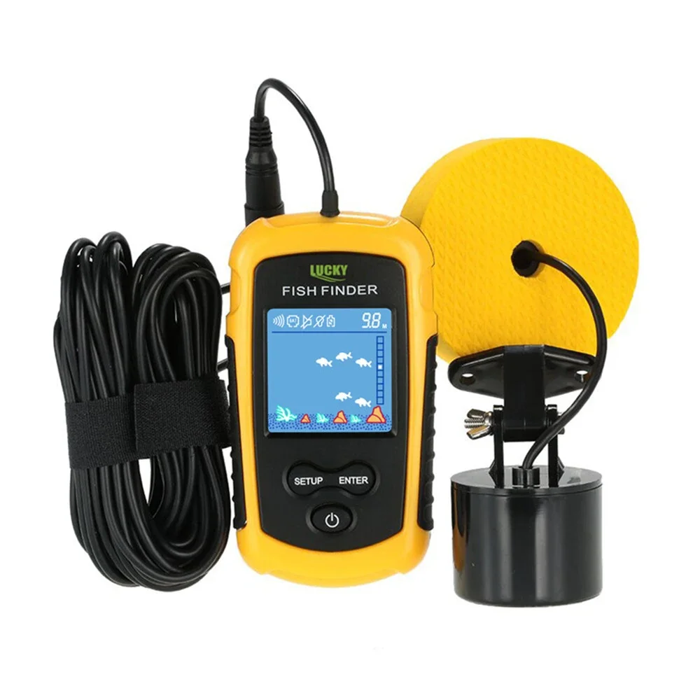 Szczęśliwy kolorowy ekran LCD  – Fishing Depth Finder recenzja i cena