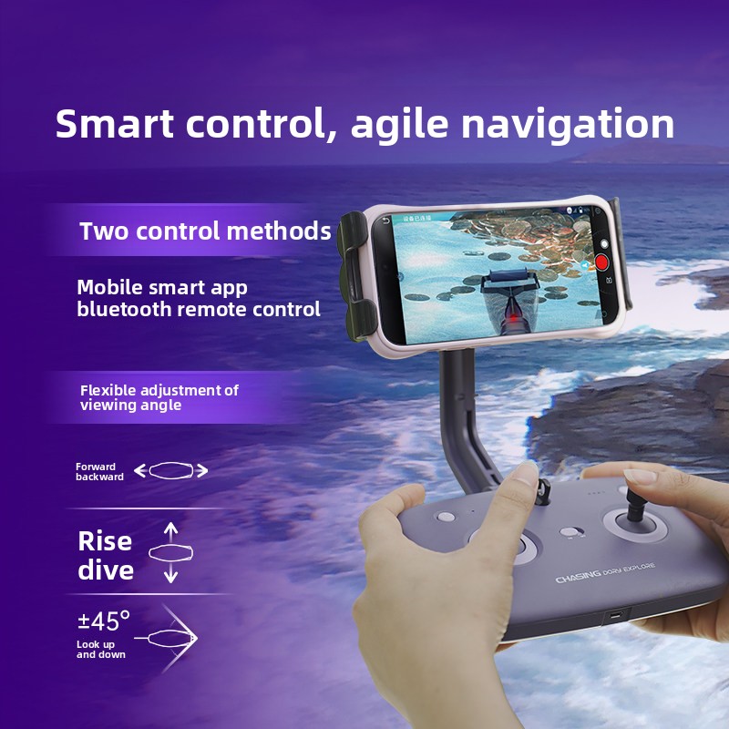 Podwodny dron sterowany zdalni – Underwater Camera recenzja i cena