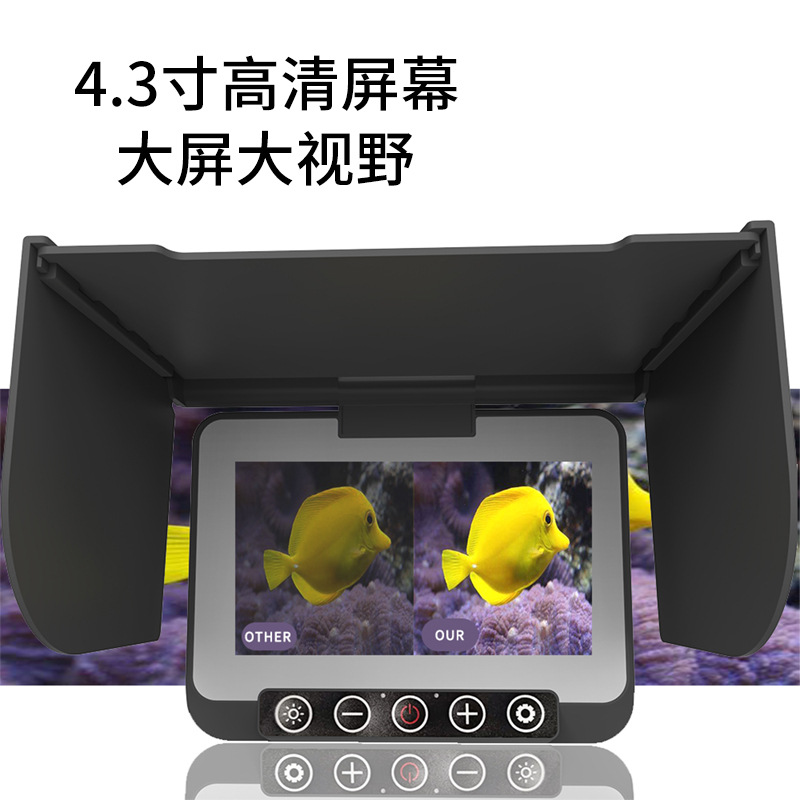 4,3-calowy ekran IPS 1000TVL P – Fish Finder recenzja i cena