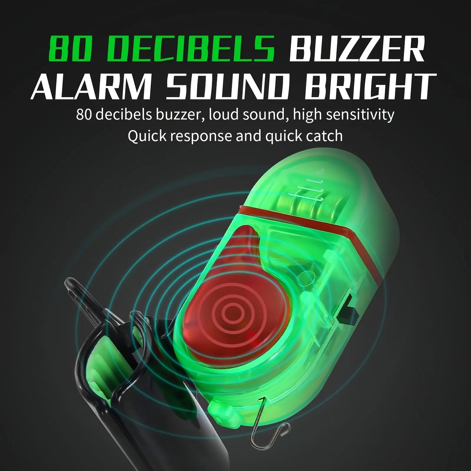 2 SZT. LED Alarmy Wędkarskie,  – Bite Alarm recenzja i cena